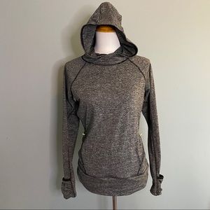 Hyba hoodie w/ zip pockets & foldover hand warmers